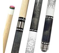 HomeSeason 58in Pool Cue Stick Canadian Maple Wood 13mm Tip - 21oz Perfect for Precision Play, Low Deflection Pool Cue for Enhanced Accuracy