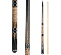 HomeSeason Pool Cue Stick 57" Billiard Cue Sticks Professional Low Deflection Pool Sticks Maple Wood Pool Sticks with 3/8 * 8 Pin Joint and 13mm Tip