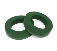 Homesecret 8 Inch Foam Wreath Ring Pack of 2 with Foam Back | Durable Circle Wreath Rings for Crafting, Floral Designs, and Craft Making | Sturdy Backing for Long-Lasting Support.