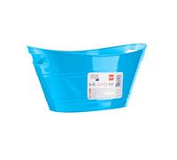 HOMESHOPA 6.4 Litre Plastic Handy Tub Ice Bucket, 1 Pack Blue Beverage Bucket With Handle, Stackable & Lightweight, Cooling Bottles Cans Utility Tub, Ideal for Party, Home & Garden