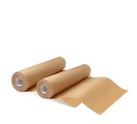 HOMESHOPA Air Fryer Liners Paper Roll 25cm x 5m, 2 Pack Unbleached Baking Parchment Roll, Non-Stick Greaseproof Paper for Air Fryer, Oven, Steaming & Cooking, Heat Resistant & Easy to Cut