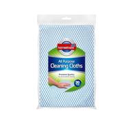 HOMESHOPA All-Purpose Cleaning Cloths For Home and Kitchen, Pack of 20 Premium Quality, 33 x 30 cm LintFree Cloth, Ideal Cleaning For Wet & Dry