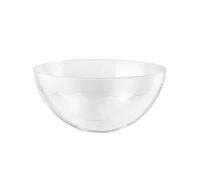 HOMESHOPA Clear Plastic Serving Bowl 2800ml 1 Pack, Large Salad Mixing Bowls, Sturdy & Reusable Kitchen Cooking Food Prep Bowl for Salad Snacks & Crisps, Dishwasher Safe