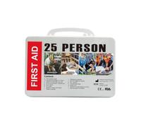 HOMESHOPA First Aid Kit, Medical Emergency 25 Person Survival Kit, Safety Essentials, Travel First-Aid Bag, Perfect for Car, Hiking, Camping, Cycling, Home, Workplace, Vehicle