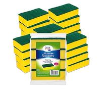 HOMESHOPA Heavy Duty Scrub Sponges, 20 Pack Catering Sponges Scourers, Non-Scratch Washing Up Scrubbing Dual Sided Dishwashing Cleaning Scourer, Reusable Scrub Pads for Kitchen Bathroom Pots Pans