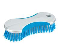 HOMESHOPA Household Scrubbing Brush, 1 Pack Multi purpose Plastic Heavy Duty Scrub Brush With Soft Rubberised Grip & Durable Stiff Bristles, Hard Cleaning Brush for Floors Carpets Kitchen Bathroom