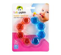 Homeshopa Teething Toy for Baby, Water Filled Teethers, BPA Free Sillicone Teether, Soothing Relief, Multisensory Stimulation, Massages Sore Gums, Easy to Hold, 3+ Monthes, Colors/Design May Varies