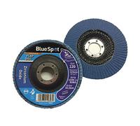 Homesmart 4 Pack 115mm Flap Disc 120 Grit for Angle Grinders Durable Zirconium Oxide Ideal for Grinding, Polishing, and Surface Preparation on Metal, Wood, and More Perfect Tool for DIY Projects