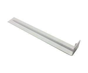 Homesmart 5Pcs Plastic Upvc Fascia And Soffit Board Straight Butt Joint, 300mm X 40mm, Round Edge