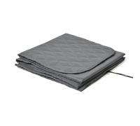Homesmart Electric Plate Warmer for 12 Dinner Plates - 200W Large Quilted Fabric Plate Heating Mat (Size 198x30 cm) - Durable, Compact & Energy-Efficient - Ideal for Home Dining & Hosting - Grey