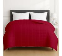 HomeSmart King Size Weighted Blanket for Adults 20 lbs, Oversized Heavy Blanket 104x92, Red
