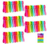 HomeSmith 24 pcs Soft Grip Pegs (Pack of 24 Quality Pegs) Multi Colour HSmith-123