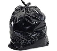HOMESmith Eco Friendly Refuse Sacks, Black Colour Bin Bags-Pack of 10