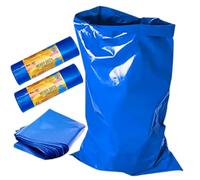 HOMESmith HSBB-010 Heavy Duty Extra Strong Rubble Sacks BB2154221, Blue Plastic, 30 kilograms