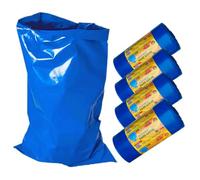 HOMESmith HSBB-100 Heavy Duty Extra Strong Rubble Sacks BB2154221, Blue Plastic, 30 kilograms