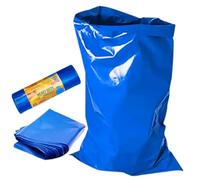 HOMESmith Large Heavy Duty Rubble Blue Sacks Builders and DIY Choice Rubble Bags - Pack of 5 HS-132