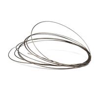 HOMESOM 0.3mm Diamond & Steel Wire Saw, 3m Length, Electroplated, Dry or Wet Use, Marble, Granite, Metal, Wood