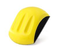 HOMESOM 1PC 5" Hand Sanding Block Hook & Loop Backing Pad Sandpaper Holder Hand Grinding Block