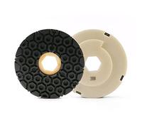 HOMESOM 1PC 6 Inch Snail Lock Edge Polishing Pad Diamond Edge Polishing Wheels for Granite Marble Stone Tile (Grit 200)