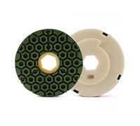 HOMESOM 1PC 6 Inch Snail Lock Edge Polishing Pad Diamond Edge Polishing Wheels for Granite Marble Stone Tile (Grit 1500)