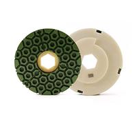 HOMESOM 1PC 6 Inch Snail Lock Edge Polishing Pad Diamond Edge Polishing Wheels For Granite Marble Stone Tile (Grit 800)