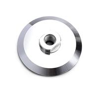 HOMESOM 3 Inch Aluminum Backer Pad Hook and Loop Backing Pad Backing Holder M14 Polish Wheel Holder Pad