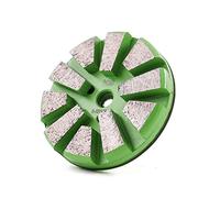 HOMESOM 3 Inch Metal Diamond Floor Polishing Pads for Granite Stone Concrete Grinding Floor Grinding Polishing(30 Grit)