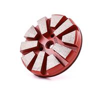 HOMESOM 3 Inch Metal Diamond Floor Polishing Pads for Granite Stone Concrete Grinding Floor Grinding Polishing(400 Grit)