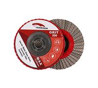 HOMESOM 4" Diamond Grinding Wheel Flap Disc,100mm Angle Grinder Sanding Disc Stone Metal Plastic Abrasive Tool Grit 200