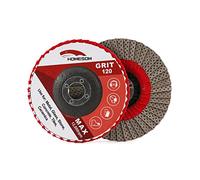 HOMESOM 4" Diamond Grinding Wheel Flap Disc,100mm Angle Grinder Sanding Disc Stone Metal Plastic Abrasive Tool Grit 120