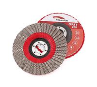 HOMESOM 5 Inch 1pc 200 Grit Grinding Wheels Flap Sanding Abrasive Disc For Angle Grinder Diamond Sanding Pad