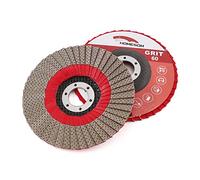 HOMESOM 5 Inch 1pc 60 Grit Grinding Wheels Flap Sanding Abrasive Disc For Angle Grinder Diamond Sanding Pad