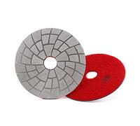 HOMESOM 6" Vacuum Brazed Diamond Gringing Pads Grit 100 for Granite Concrete Marble Grinding Wheel Sanding Discs