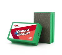 HOMESOM Diamond Hand Polishing Pads Electroplated Diamond Tools Pad Sanding block For Grante MarbIe Stone Glass 60 Grit