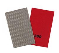 HOMESOM Diamond Sandpaper Electroplated Polishing Sheet Abrasive Sanding Paper Grit 200 for Glass Ceramics Stones