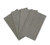 HOMESOM Diamond Sandpaper Electroplated Polishing Sheet Abrasive Sanding Paper Grit 60 120 200 400 Replacement Abrasive