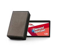 HOMESOM Electroplated Diamond Hand Polishing Pads 120 Grit Glass Grinding Pad Stone Marble Ceramic Hand DIY Tool