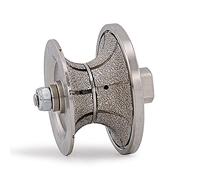 HOMESOM V40 Full Bullnose Diamond Hand Profiler,Vacuum Brazed Router Bit Wet Use for Hand Tool Granite Marble Grinding with Thread M14