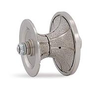 HOMESOM V50 Full Bullnose Diamond Hand Profiler,Vacuum Brazed Router Bit Wet Use for Hand Tool Granite Marble Grinding with Thread M14