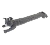 Homespace Direct Draught Excluders Animals Insulator Door Cat Grey Herringbone, One Size