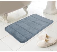 HomeSpace Direct Everyday Memory Foam Bath Mat - Blue