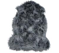HomeSpace Direct Faux Fur Rug Dark Grey | Size: 60 cm x 90 cm HomeSpace Direct Dark Grey 60 cm x 90 cm