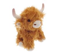 HomeSpace Direct Highland Cow Door Stop in Brown HomeSpace Direct Brown