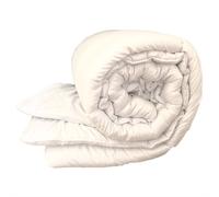 HomeSpace Direct Hollowfibre Duvet Quilt 4.5 tog Summer Duvet with Microfibre Cover in White | Size: Super King HomeSpace Direct White Super King