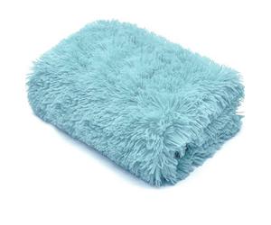 Homespace Direct Ltd Cuddles Blanket/throw Duck Egg Blue 150 X 200Cm