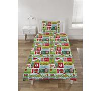 Homespace Direct Ltd The Grinch 12 Days Of Christmas Duvet Cover Set