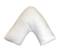 Homespace Direct Ltd V Shape Orthopaedic/maternity Memory Foam Bamboo Pillow - 1 Pack