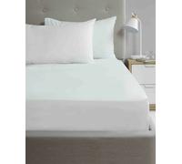 HomeSpace Direct Microfibre 180 Thread Count Pillowcase Pairs - White - Pillowcase Pair
