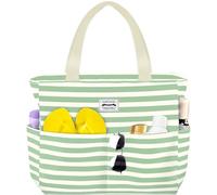 HOMESPON Large Waterproof Beach Bag for Women, Zippered Pool Tote | Sandproof, Multi Pockets，Travel Tote with Zipper for Vacation Gym