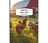 Homestead Plans and Ideas Notebook: A place to note all things chickens, gardening, canning or baking.